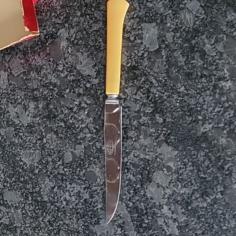 Royal Brand Vintage Stainless Steel and Bakelite Steak Knives - Picture 5 of 7